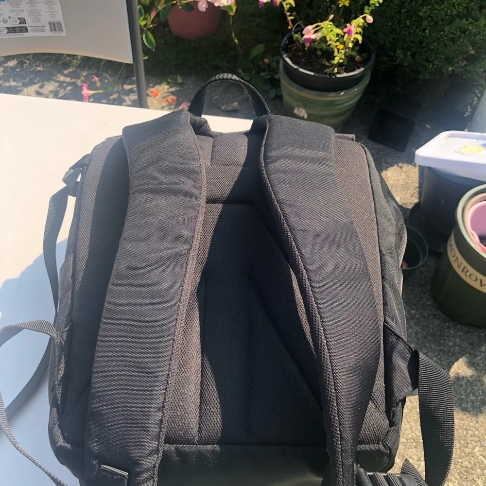Manfrotto Bravo Men’s Black Buckle Flap Top Camera Backpack 13”